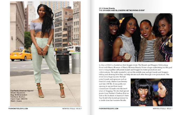 FASHION STEELE NYC 2014 MAGAZINE