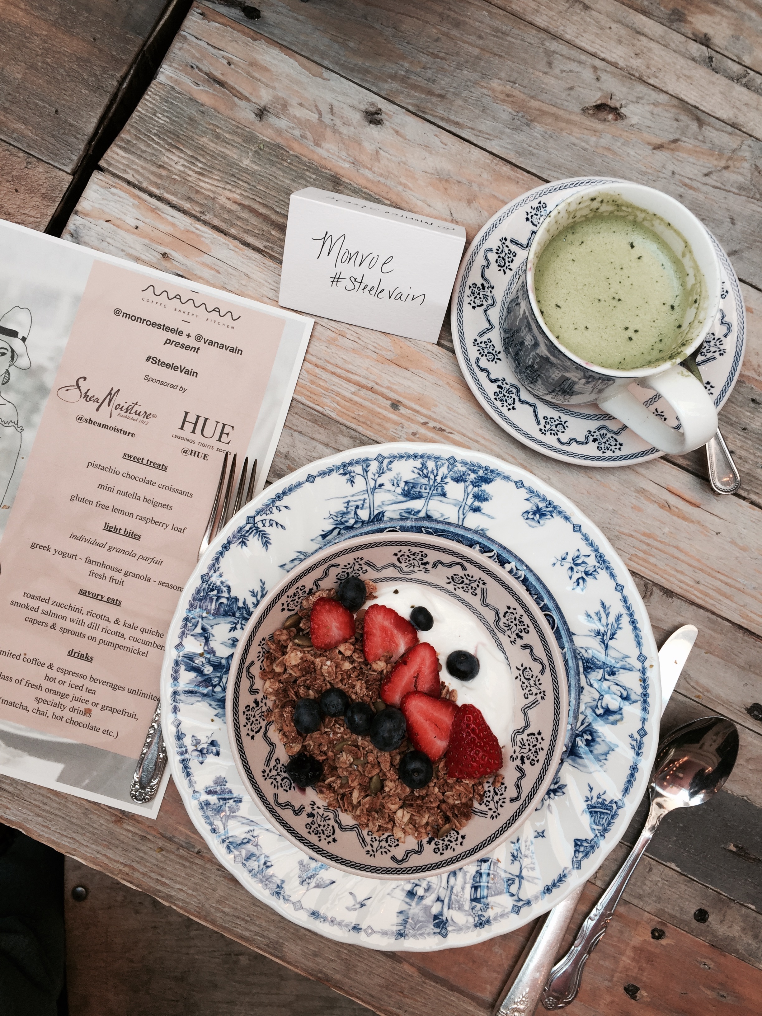 #SteeleVain an Intimate Brunch sponsored by HUE & Shea Moisture